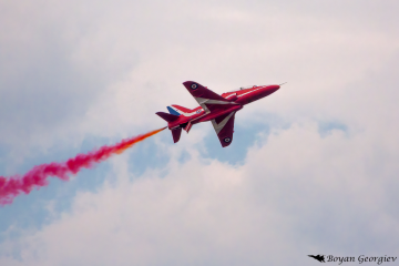 Red arrows Hawk