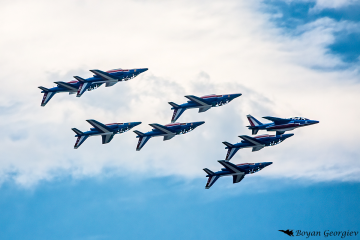 Patrouille de France Alpha Jet