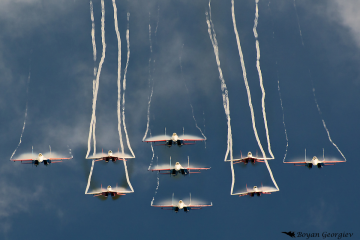 Russian Knights Русские Витязи Su-27 Flanker Су-27Swifts Стрижи MiG-29 Fulcrum МиГ-29