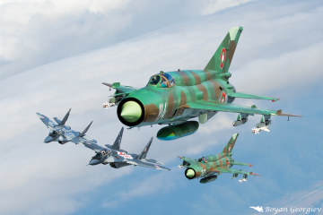 MiG-21 Fishbed МиГ-21MiG-29 Fulcrum МиГ-29